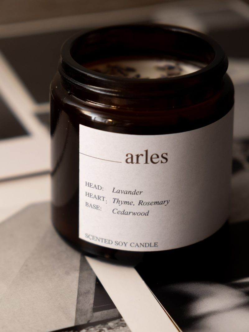 Soy wax candle 9gr - Arles