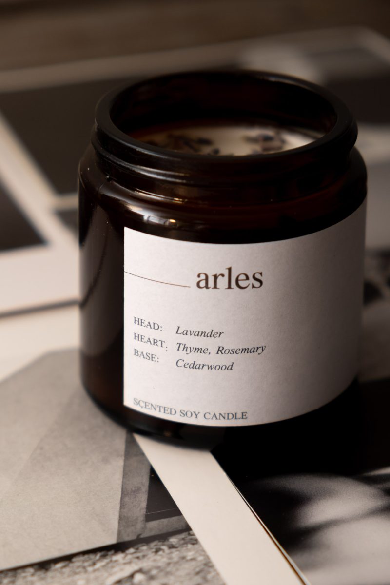 Soy wax candle 9gr - Arles