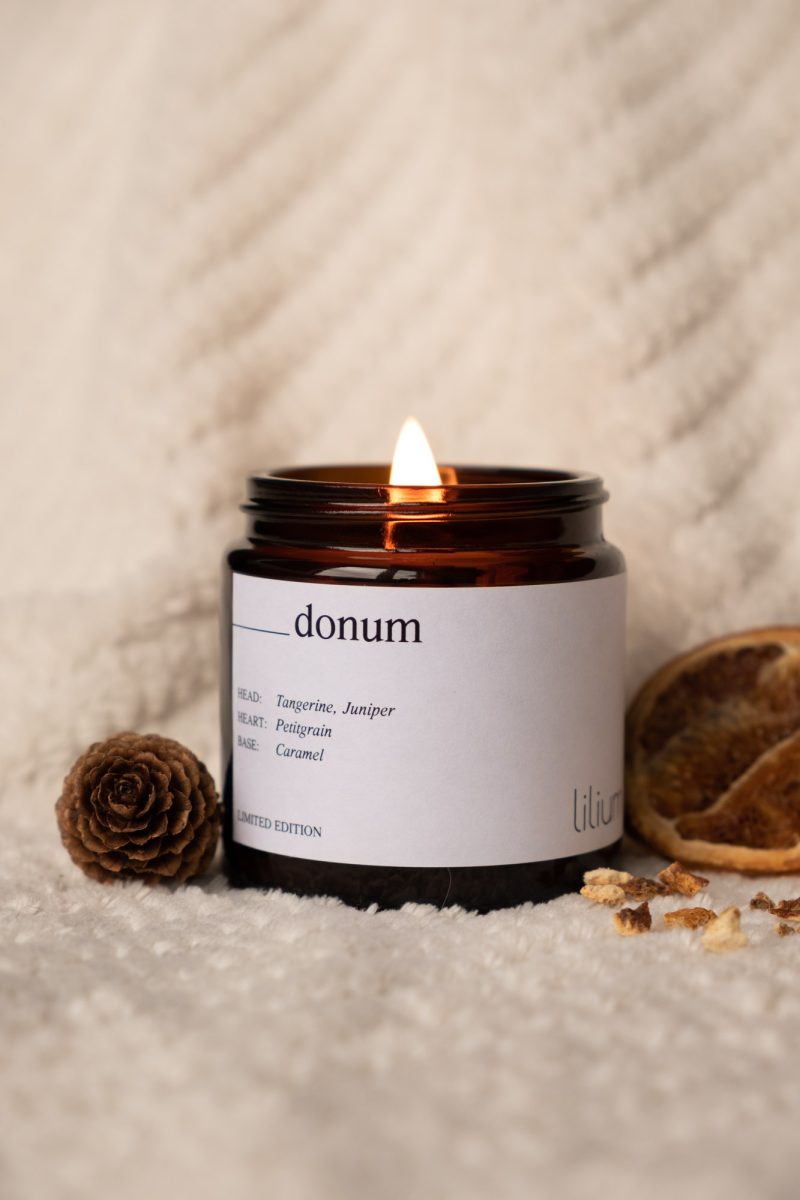 Soy wax candle 90gr - Donum